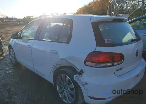 2014 Volkswagen Golf 2.0L Tdi из США, поврежденный, VIN WVWDM7AJ0EW006861